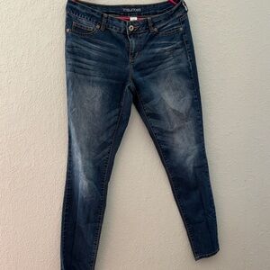 Maurices Dark Blue Skinny Jeans